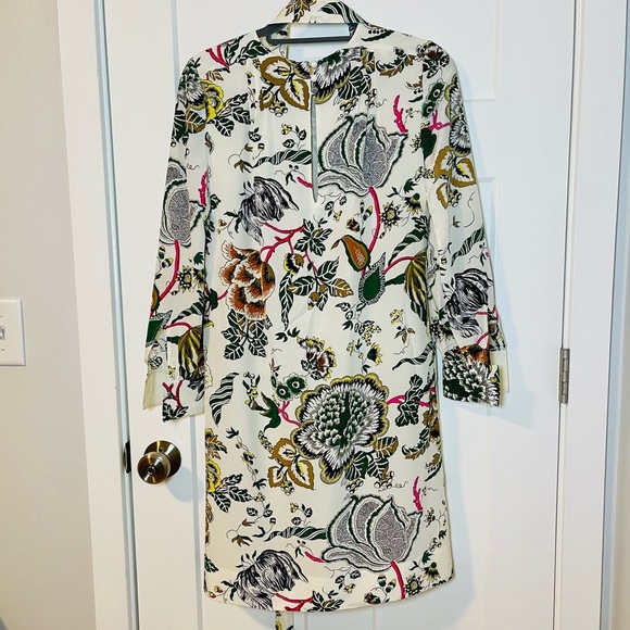 NWT Tory Burch happy time Shift Floral Dress Size XXS - Picture 3 of 4